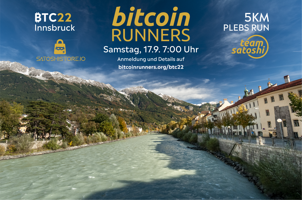 Join The Plebs' Run at BTC22