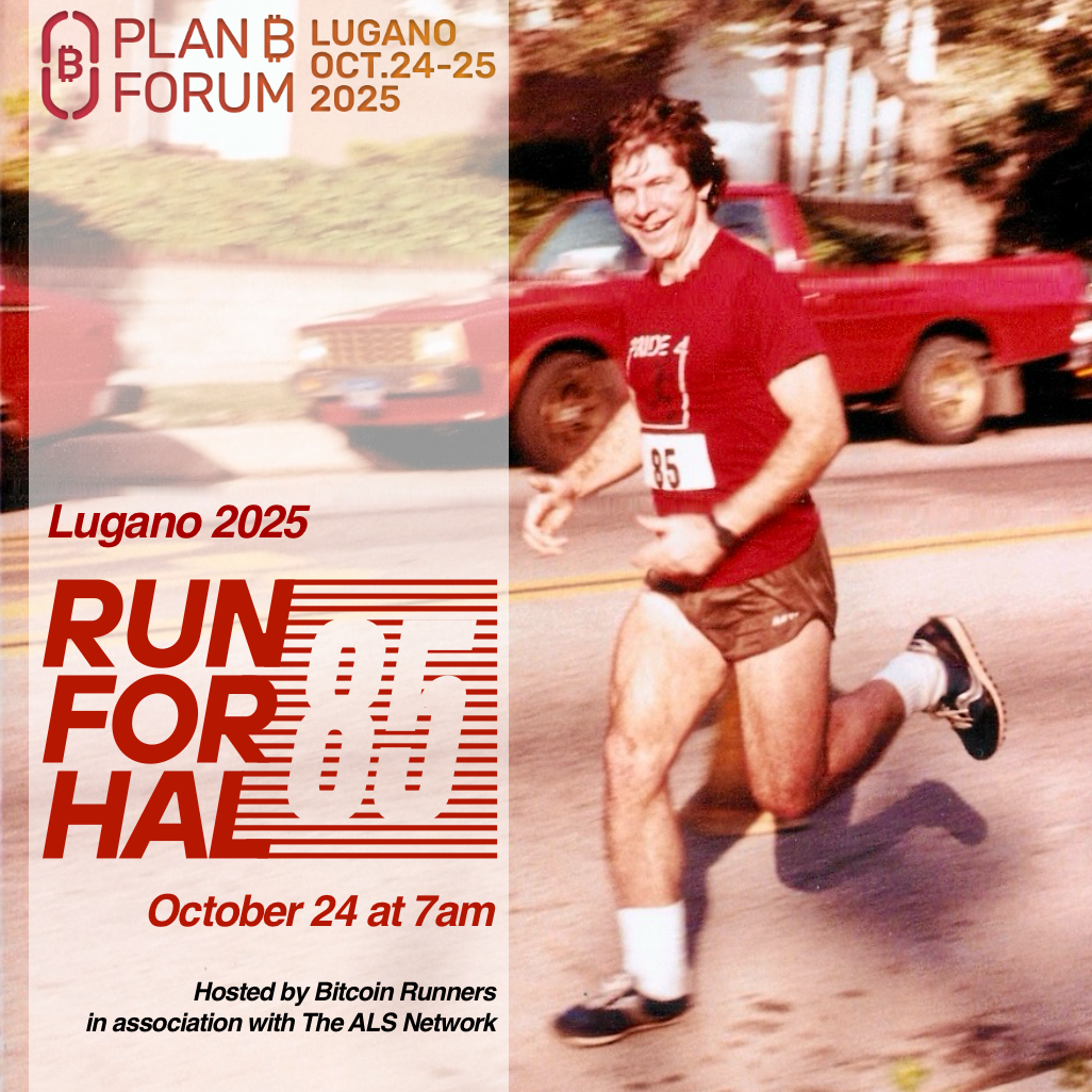 Run For Hal | Plan ₿ Lugano 2025
